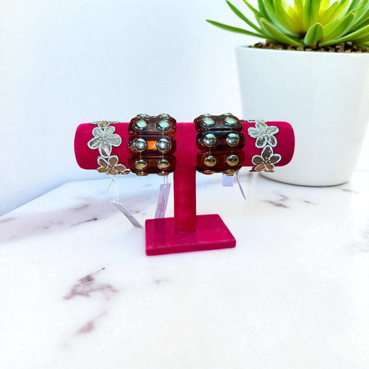 Stackable bracelets, and bangles ￼