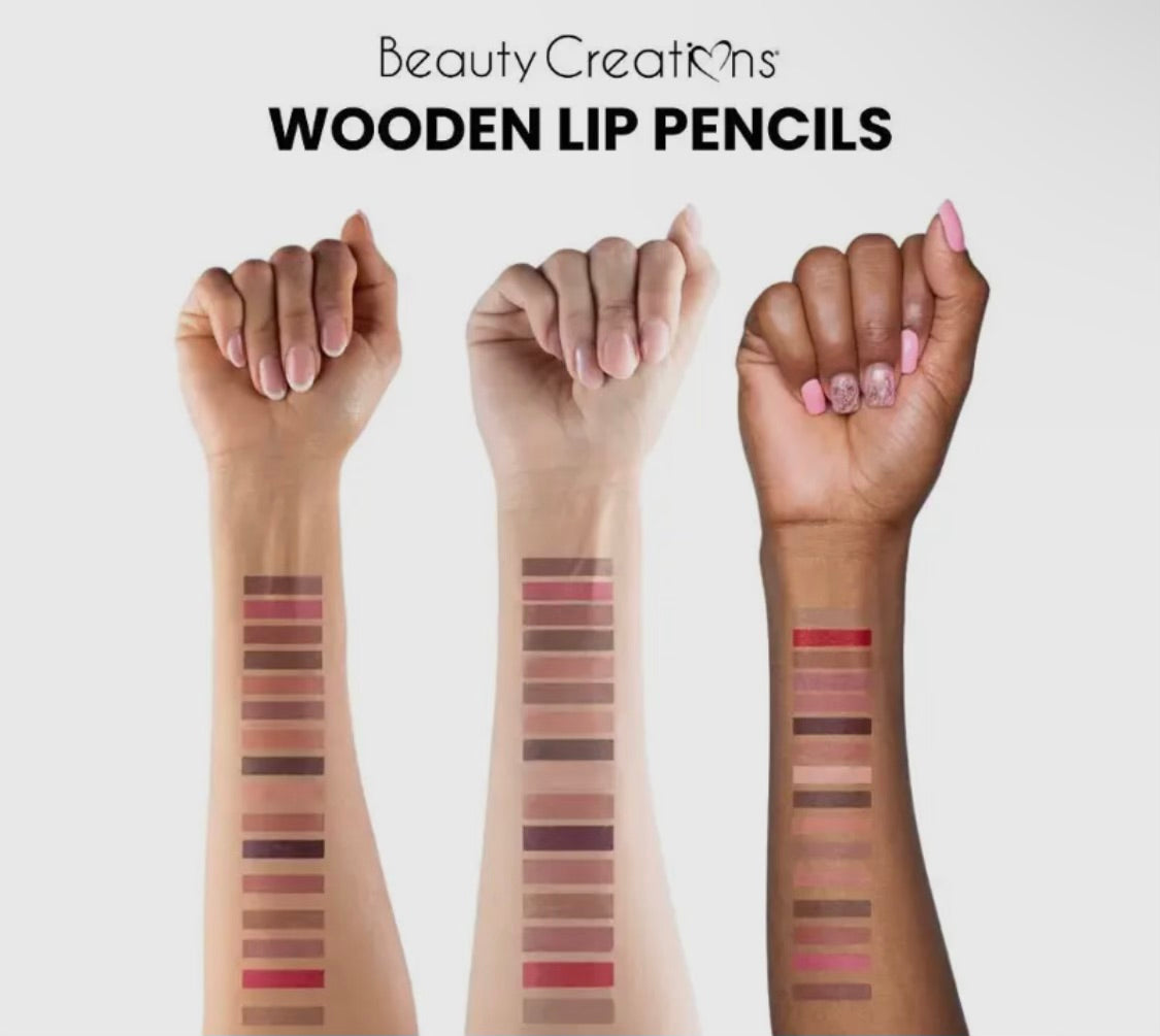 Wooden lip liner