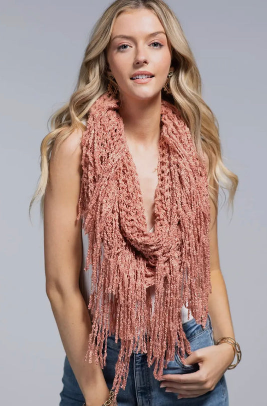 Net infinity scarf