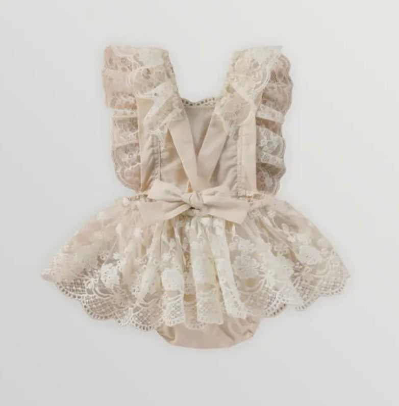 Octavia ruffle romper