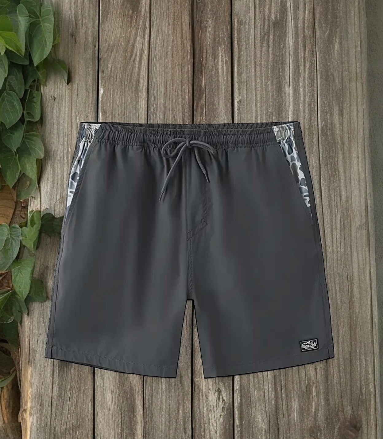 Grey Camo Weekender Shorts