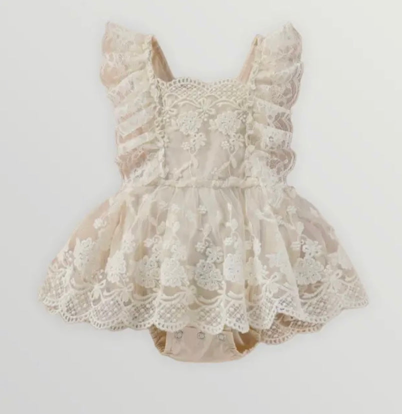 Octavia ruffle romper