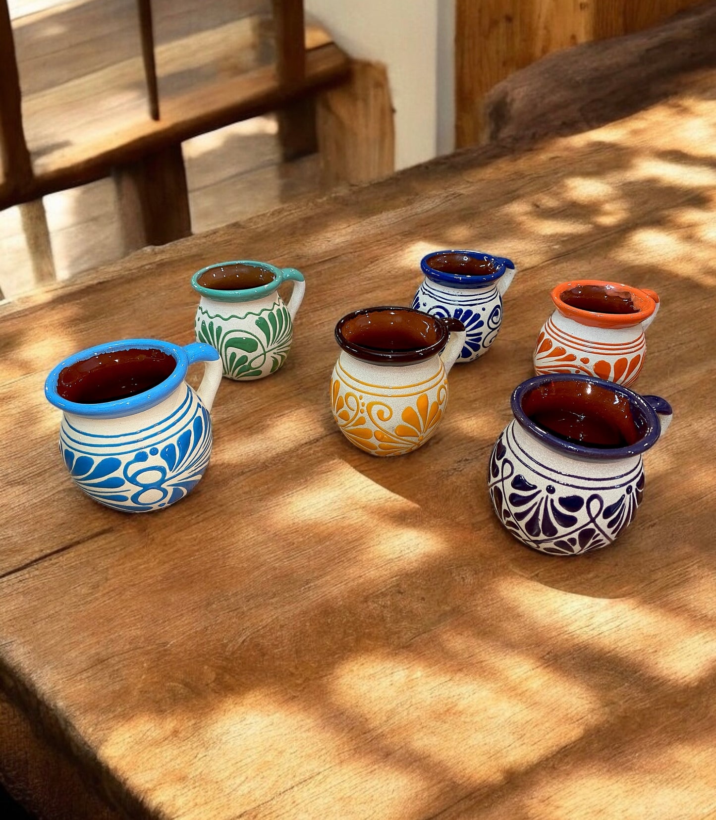 Jarritos Mexican Clay Coffee Cup