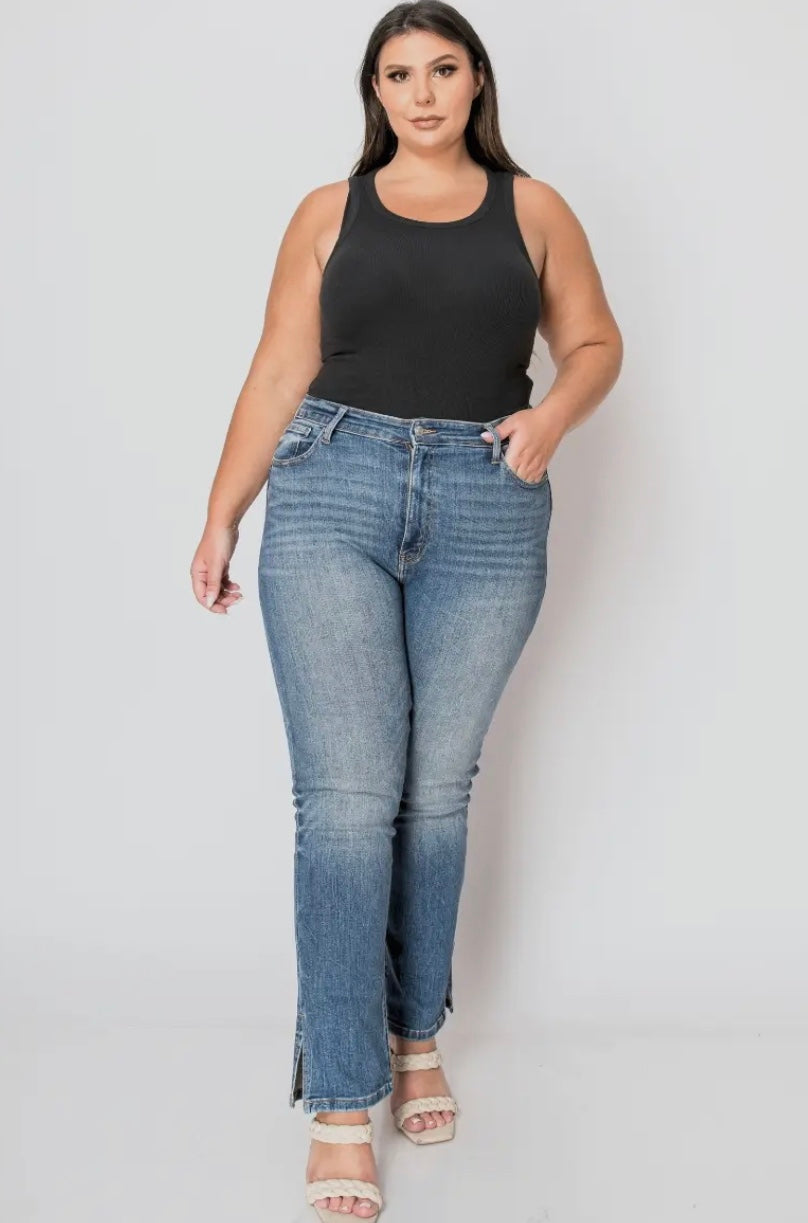 Artemis plus corset Y2K jeans