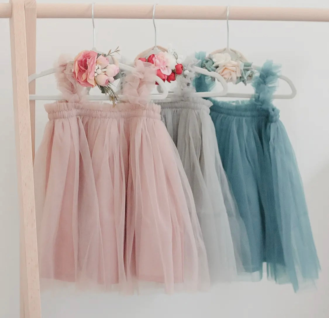 Mauve Tulle Dress