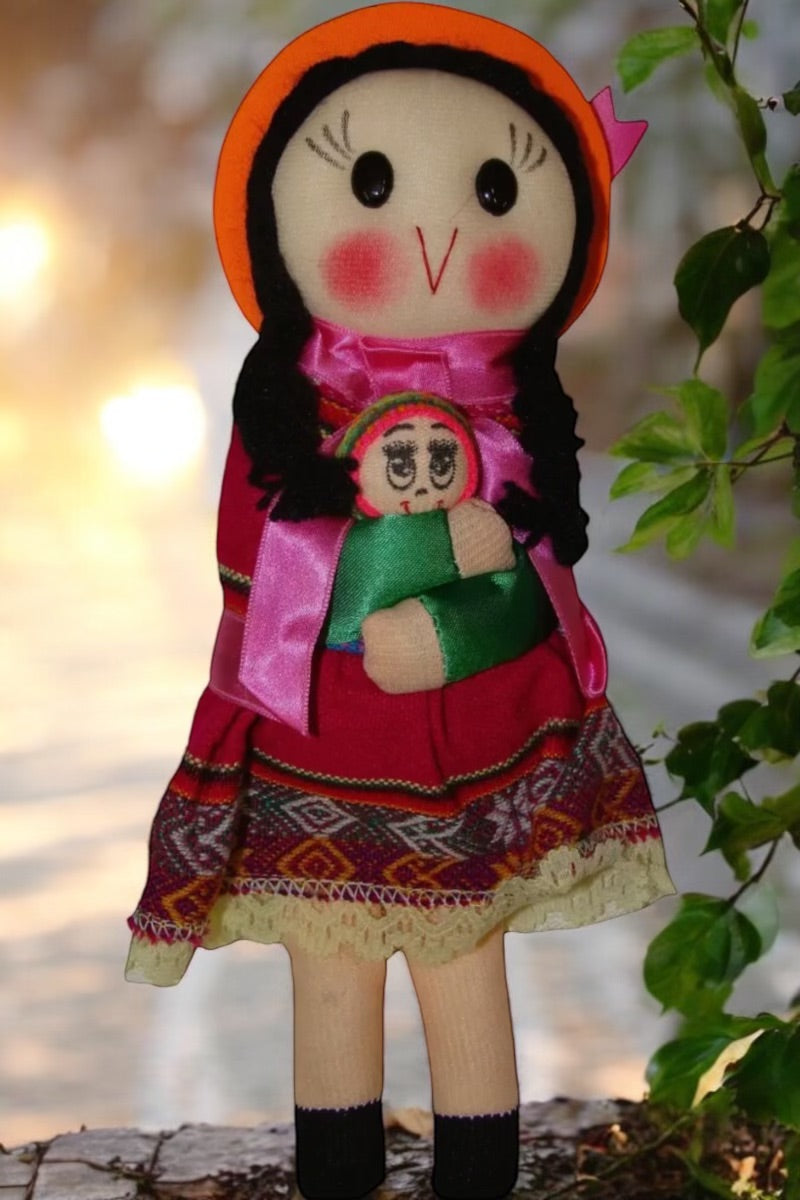 Peruvian fabric traditional doll