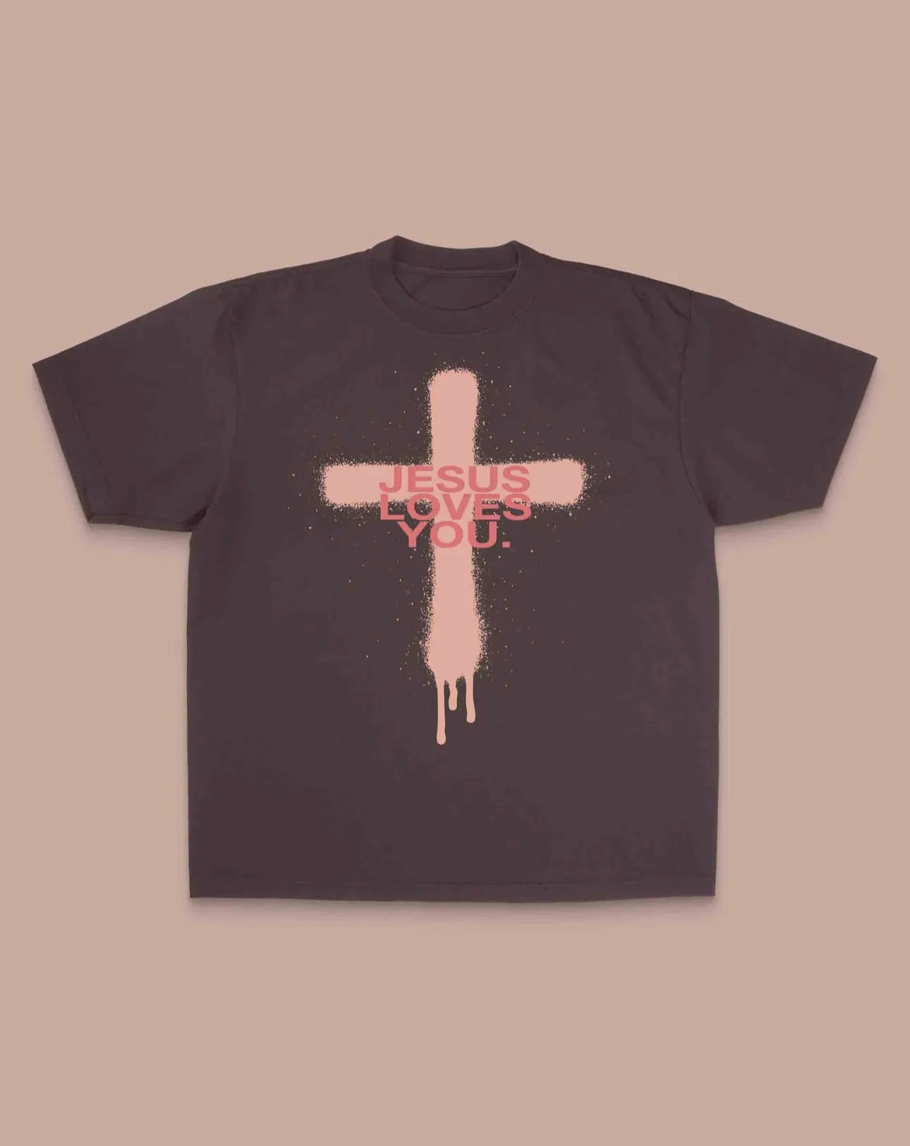 The Cross = Love Oversized Tee
