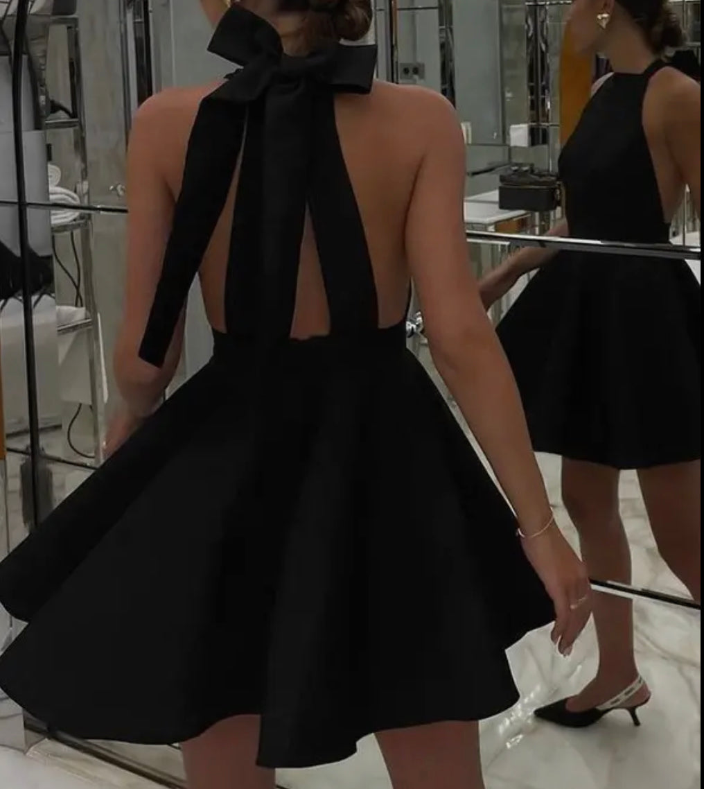 Black Sexy Cocktail Dress