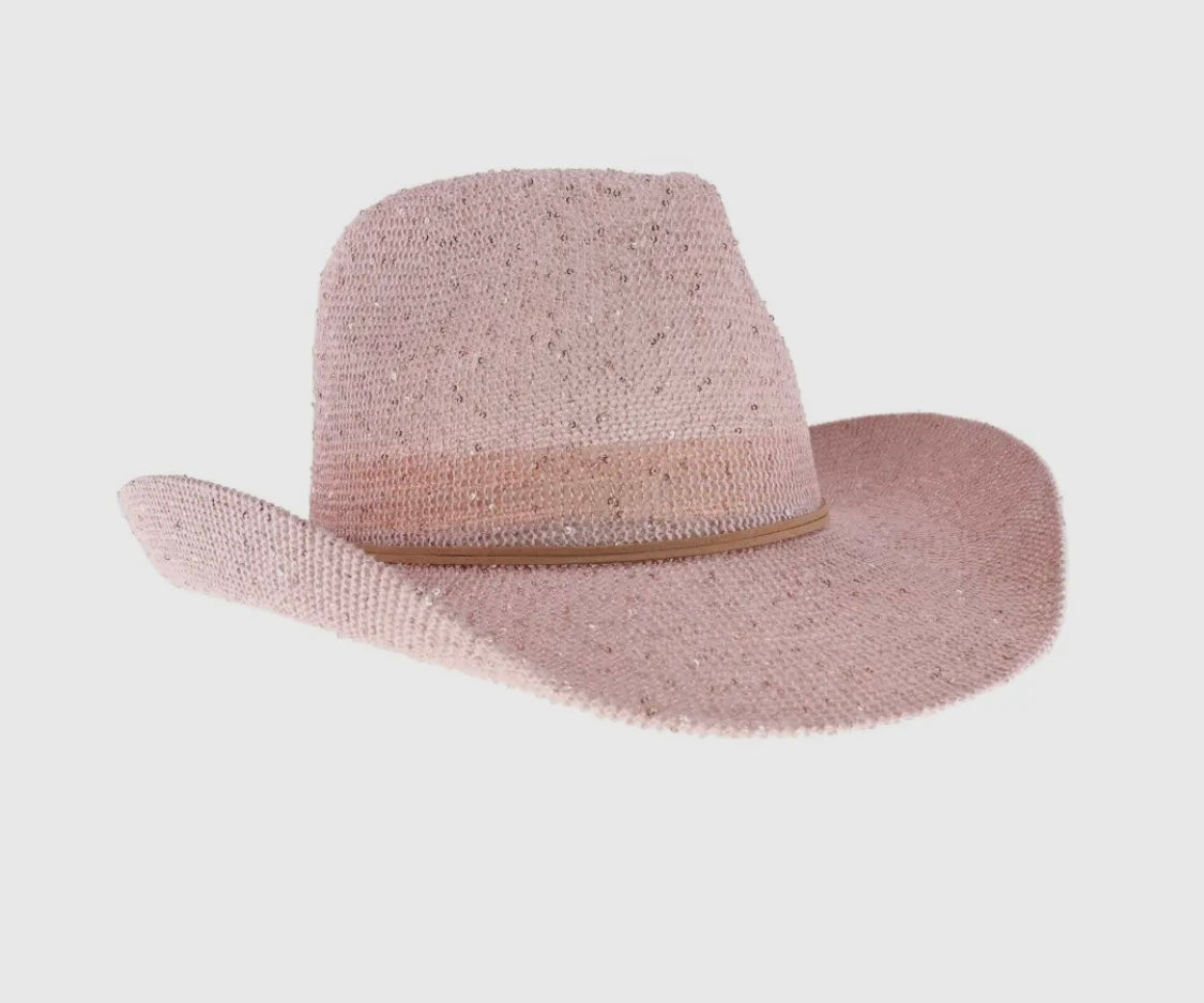 Vegas Sequin Cowboy Hat