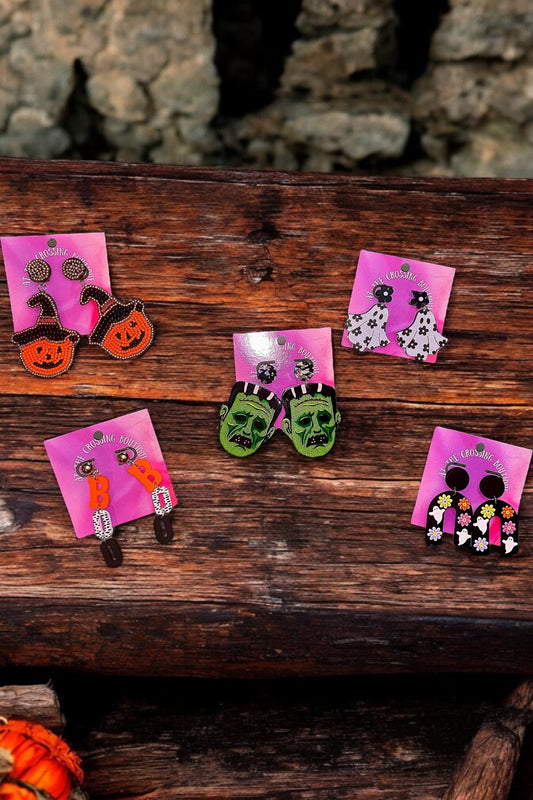 Halloween fashion earrings