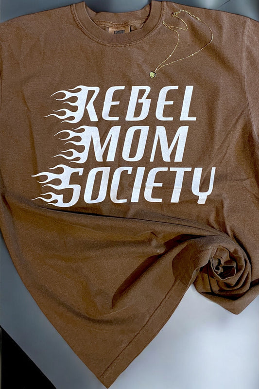 Rebel Mom Society License Tee