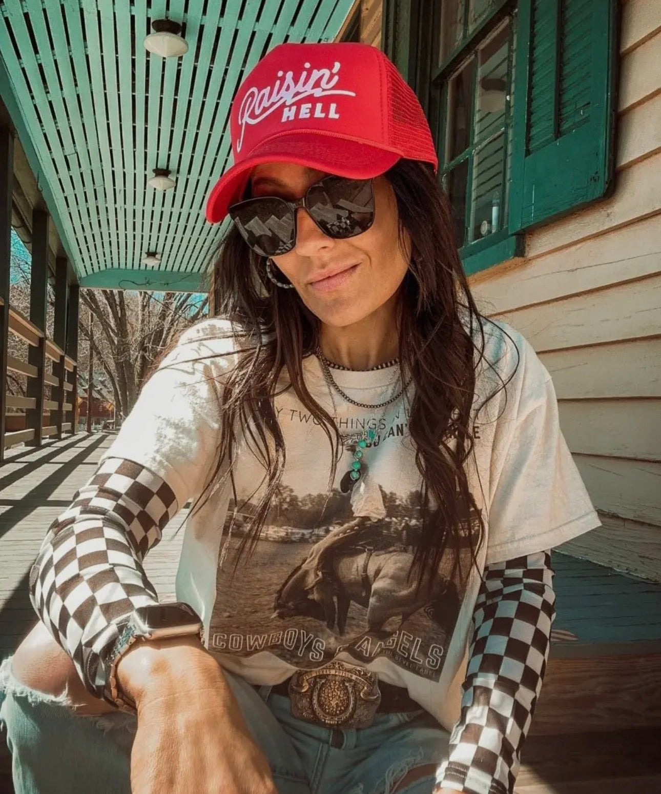 Two things In life Cowgirl Tee