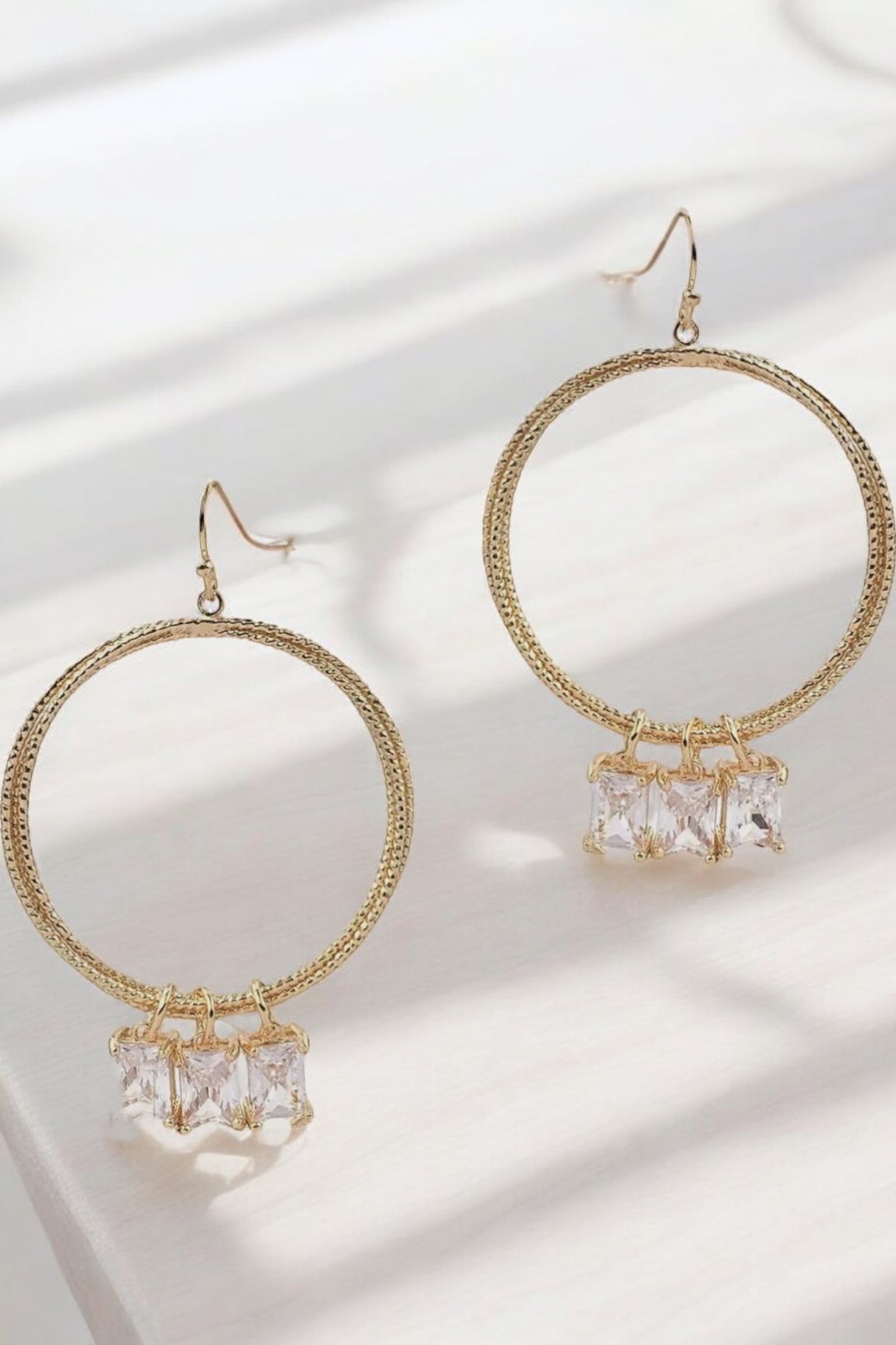 Gold Last Call Hoops