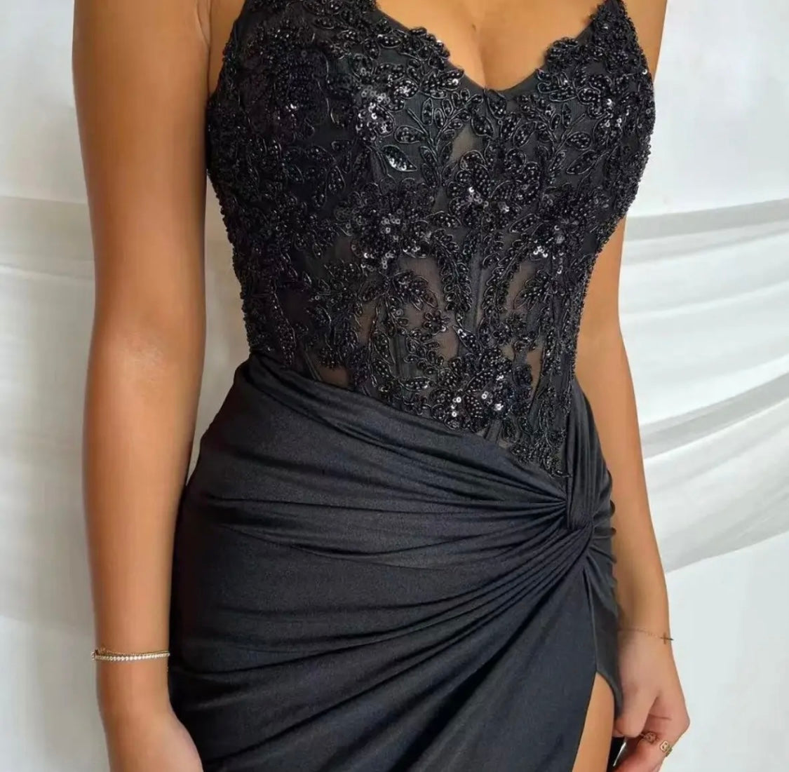 Black Stargazing Gown