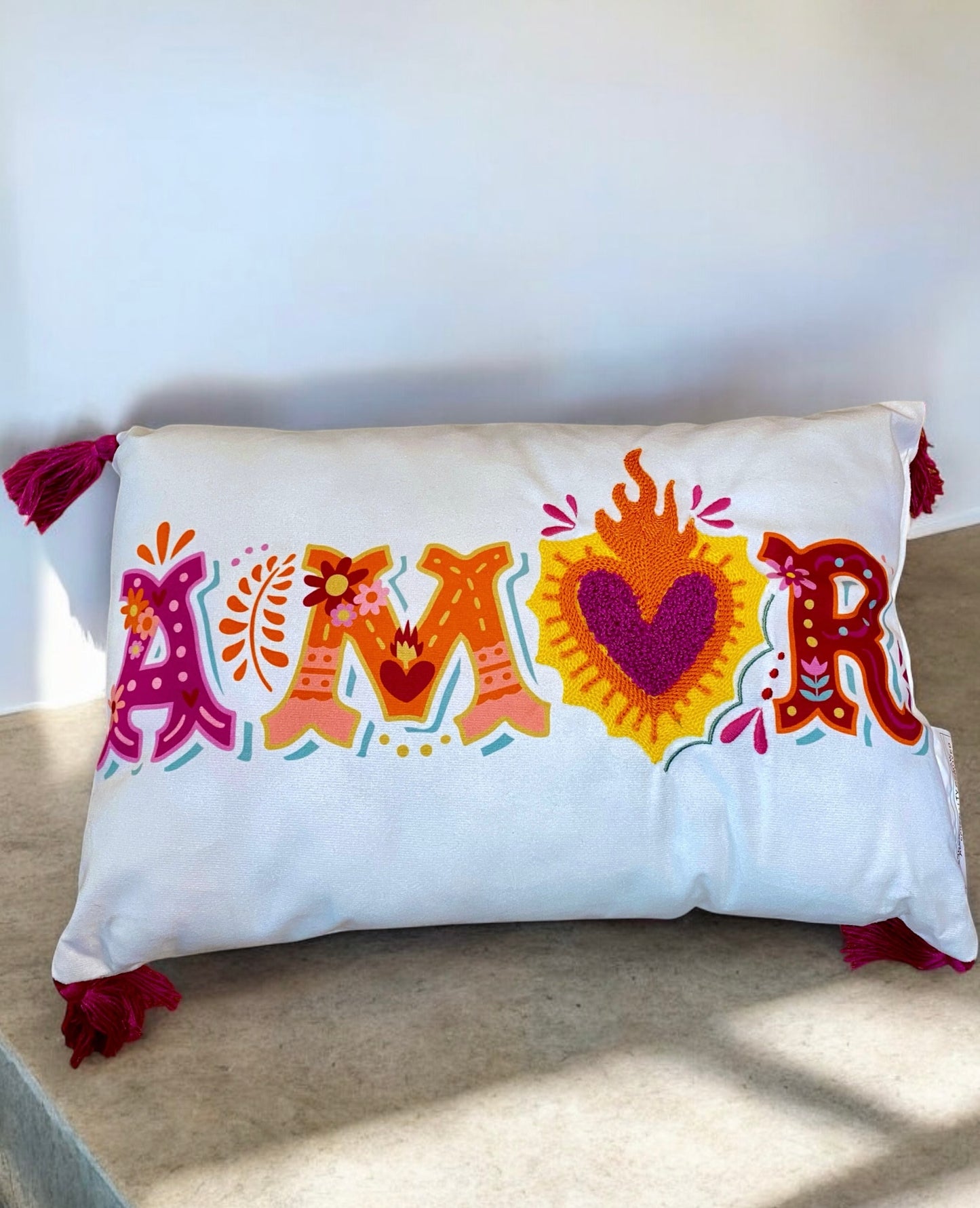 Amor Decorated Pillow