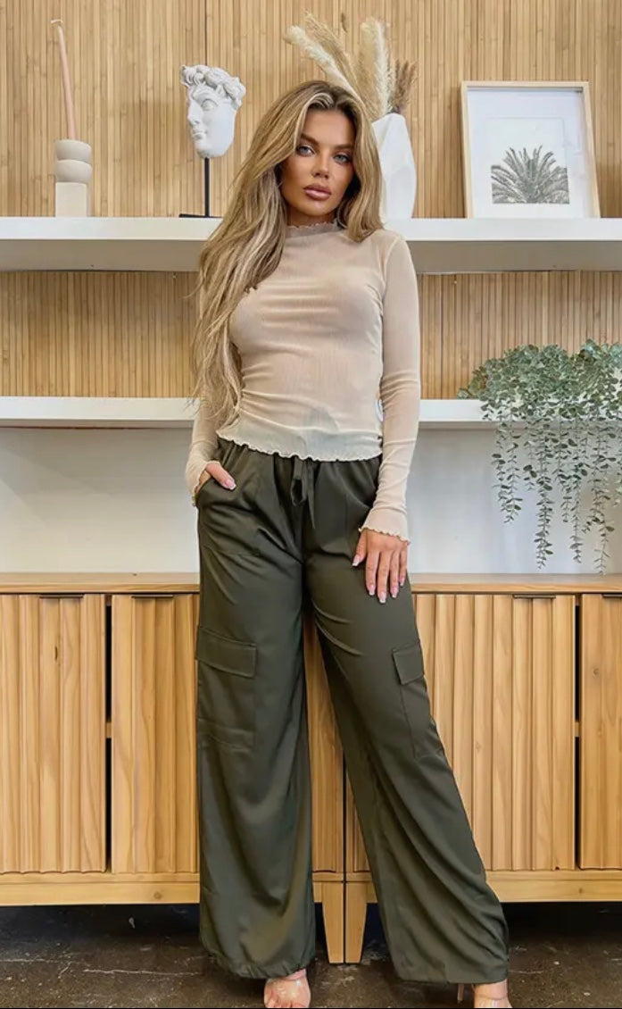 Tasha cargo pant (olive)