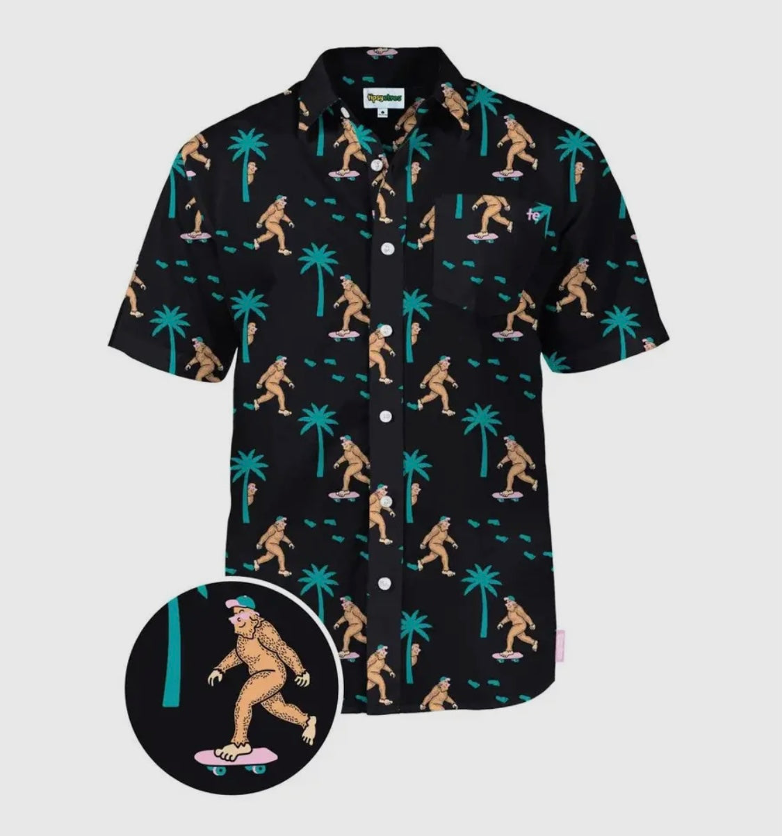 Sasquatch Shredder Button Up