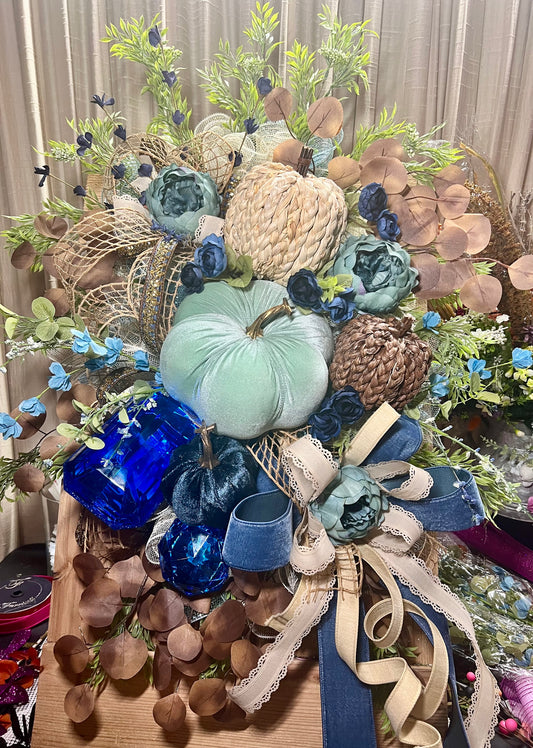 Velvet Harvest Wreath