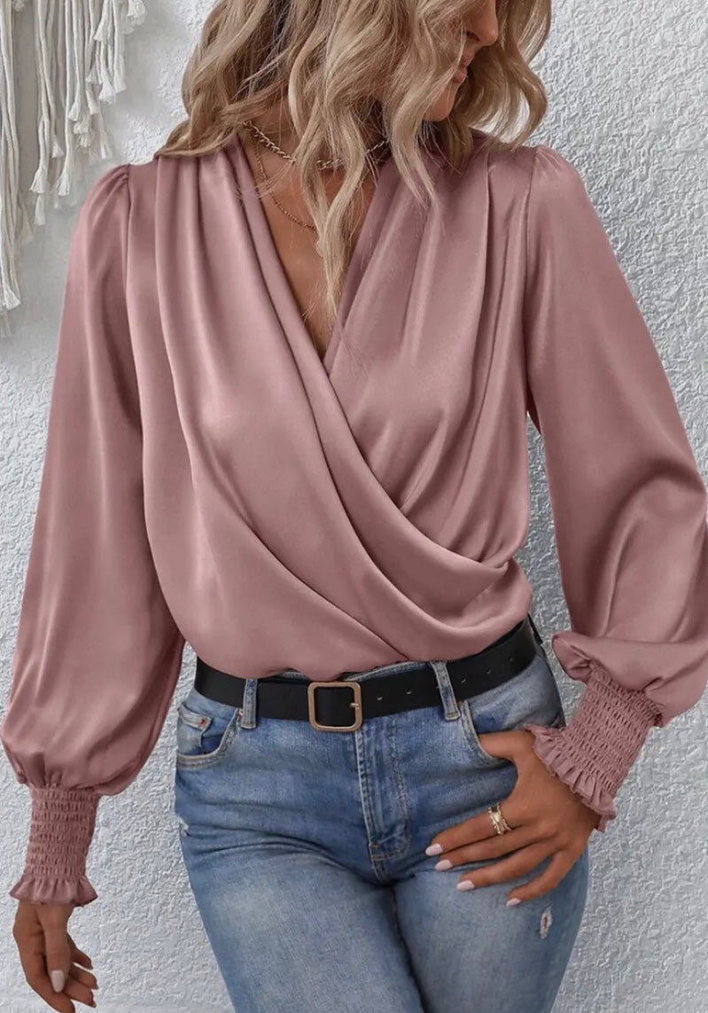 Dusty diva blouse