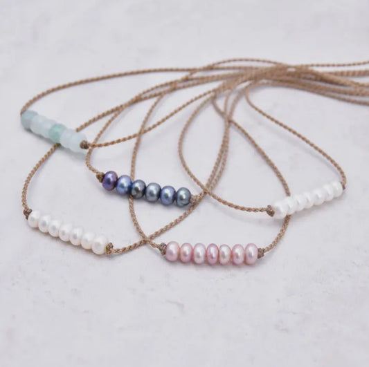Bohemian Pearl Necklace