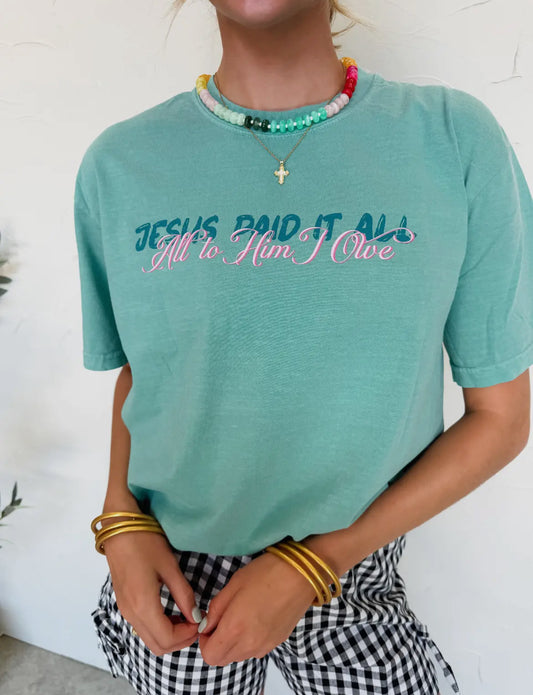 Jesus paid it all