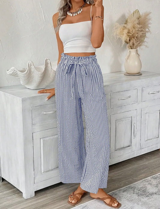 Striped casual pant