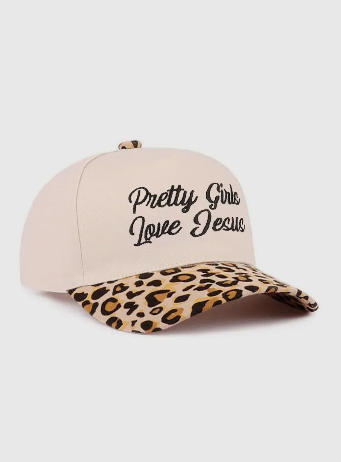 Pretty girls love Jesus cap