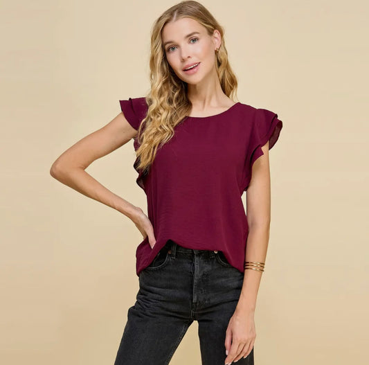 Crimson Kiss Blouse