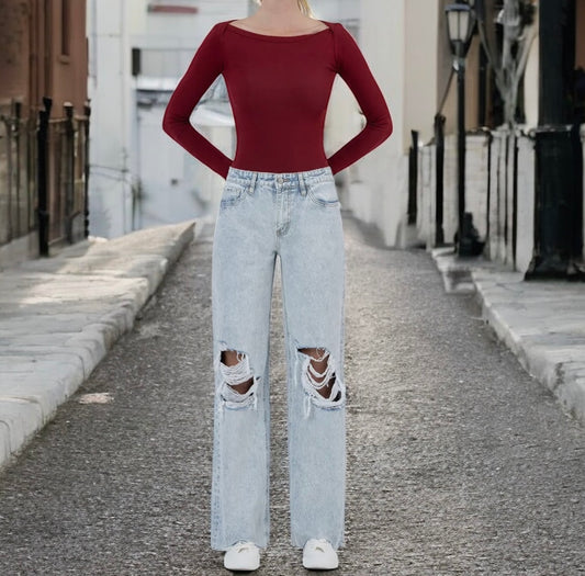 Flying Monkey Baggey Wide Leg Jeans