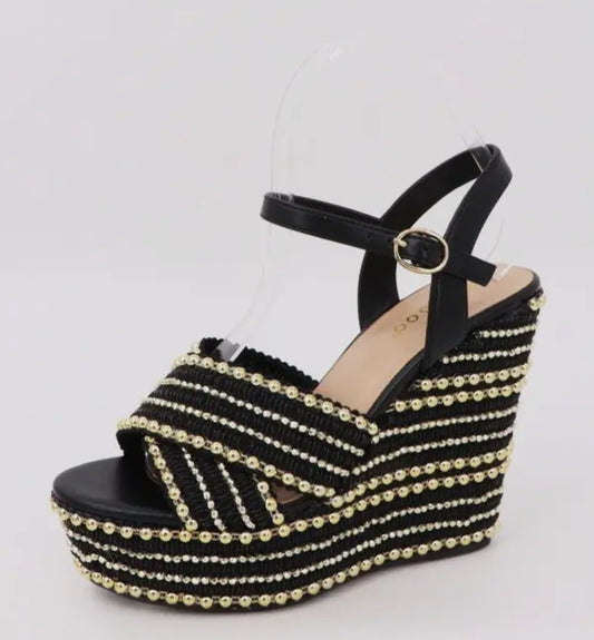 Diva wedge sandal