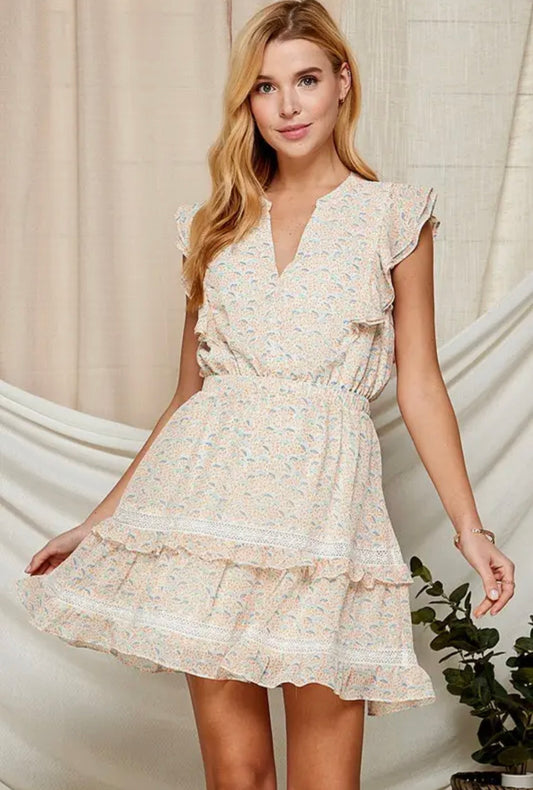 Ruffle & Lace dress