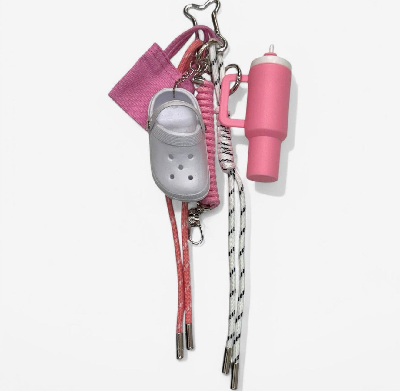 Stanley braided rope bag charm