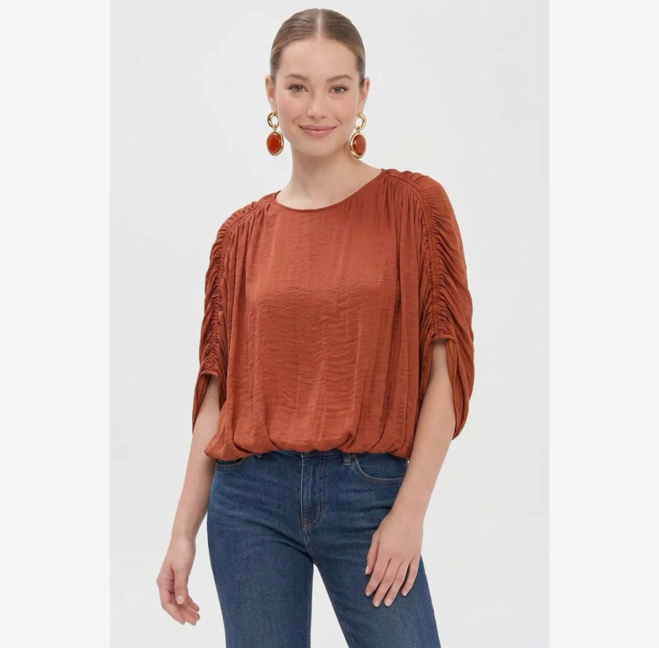 Bat sleeve blouse