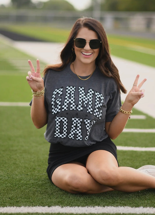Game Day Checkerboard Print