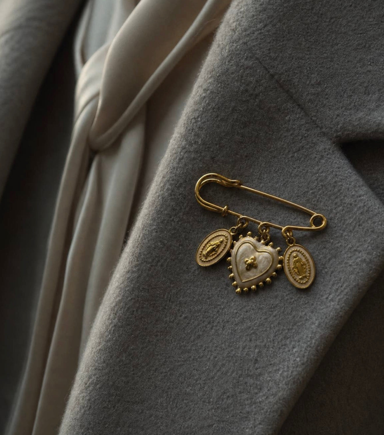 Religious brooch