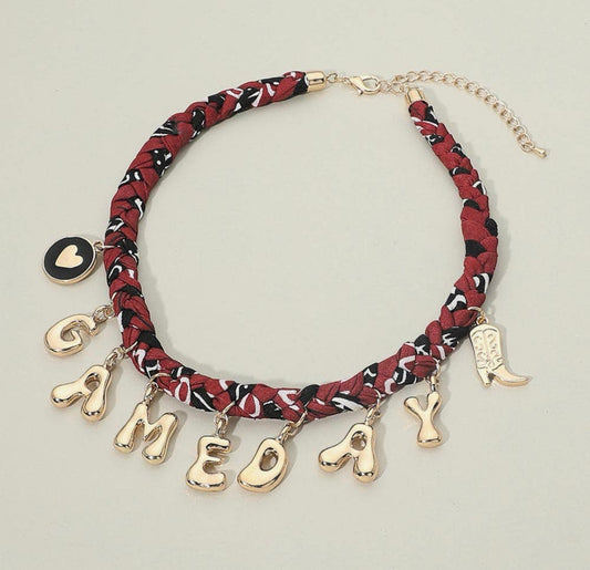 Pettus Western Game Day Necklace