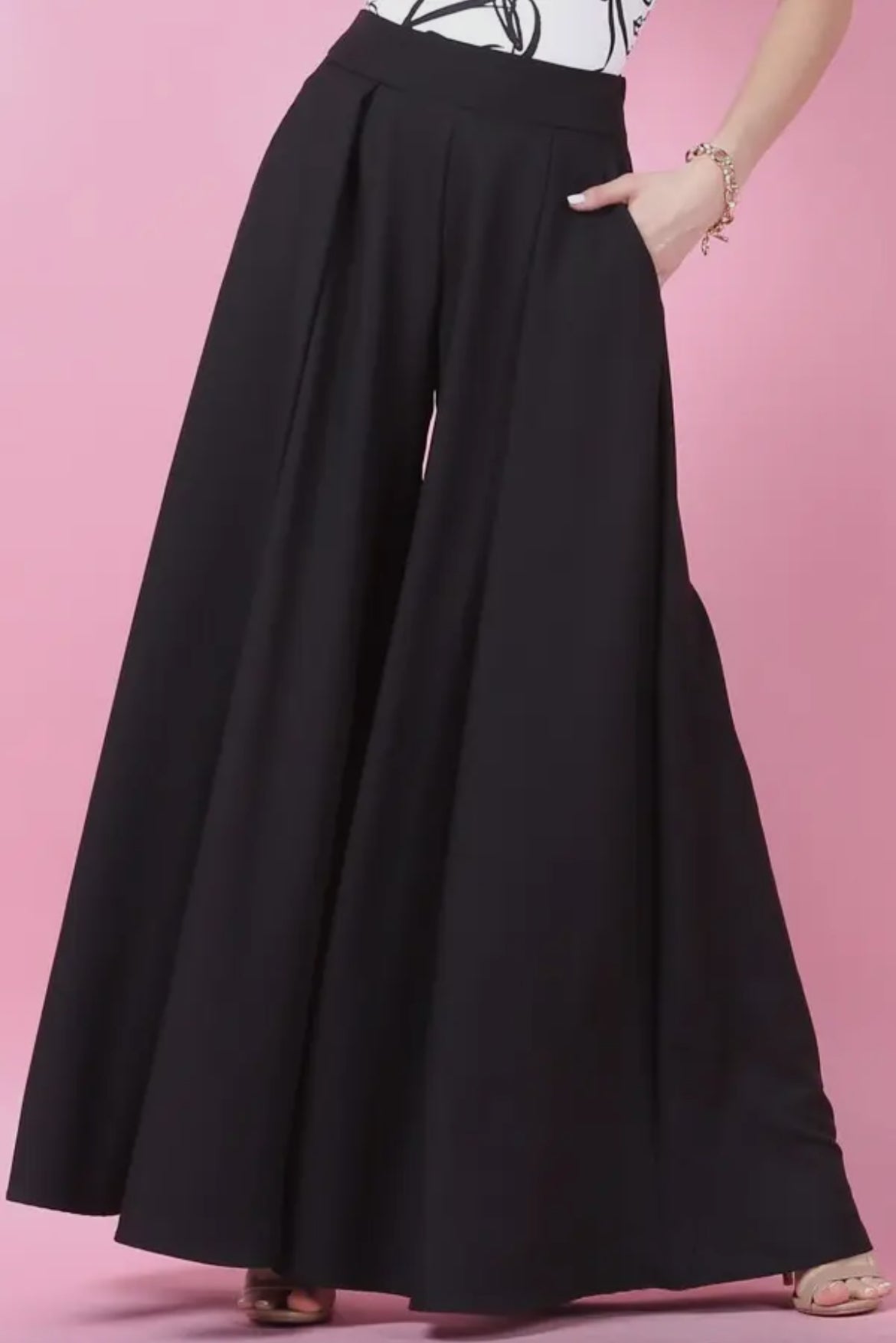 Wide palazzo pant