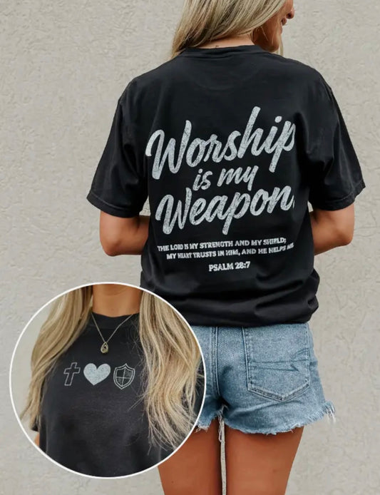 Worship is my weapon Tee