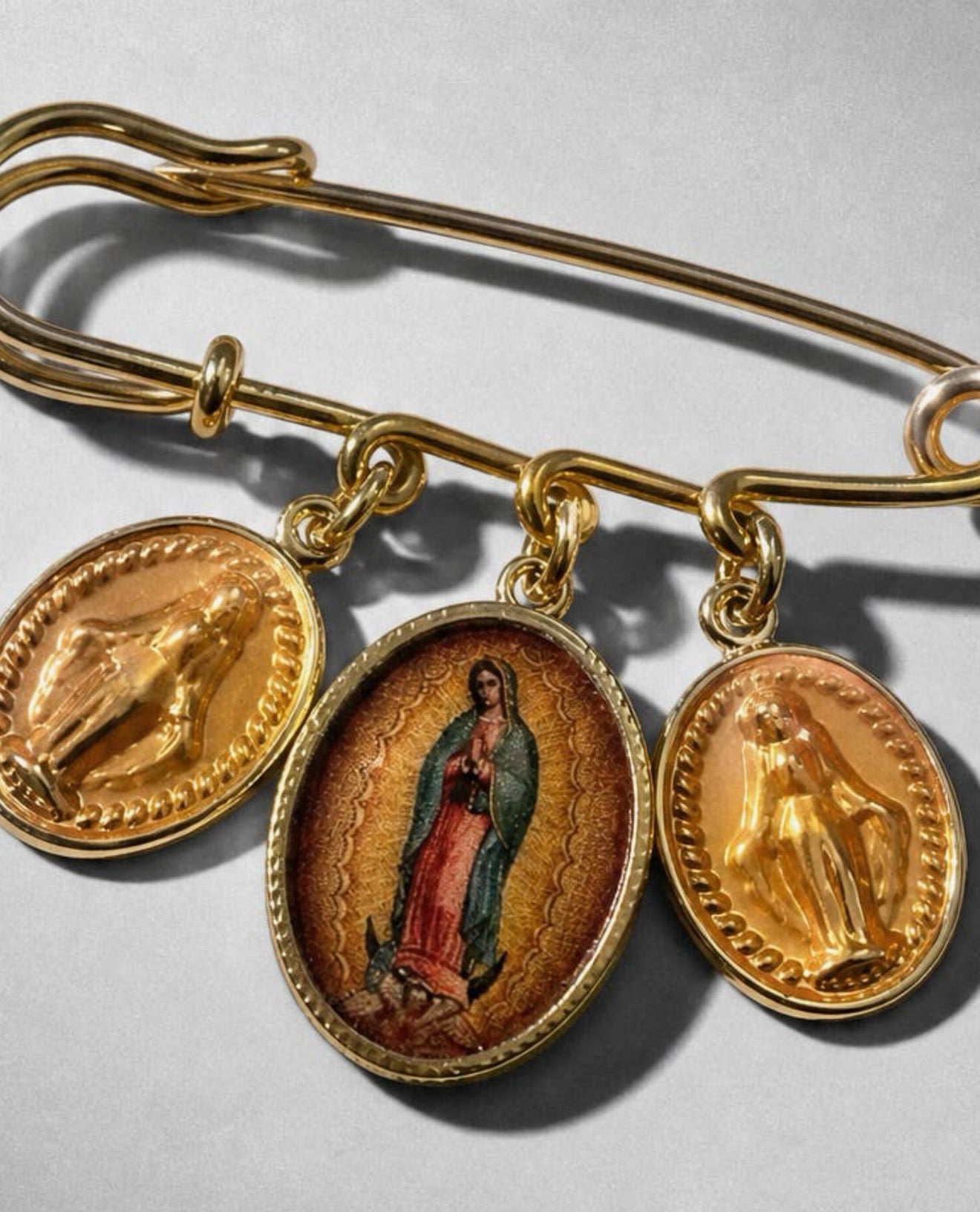 Guadalupe brooch