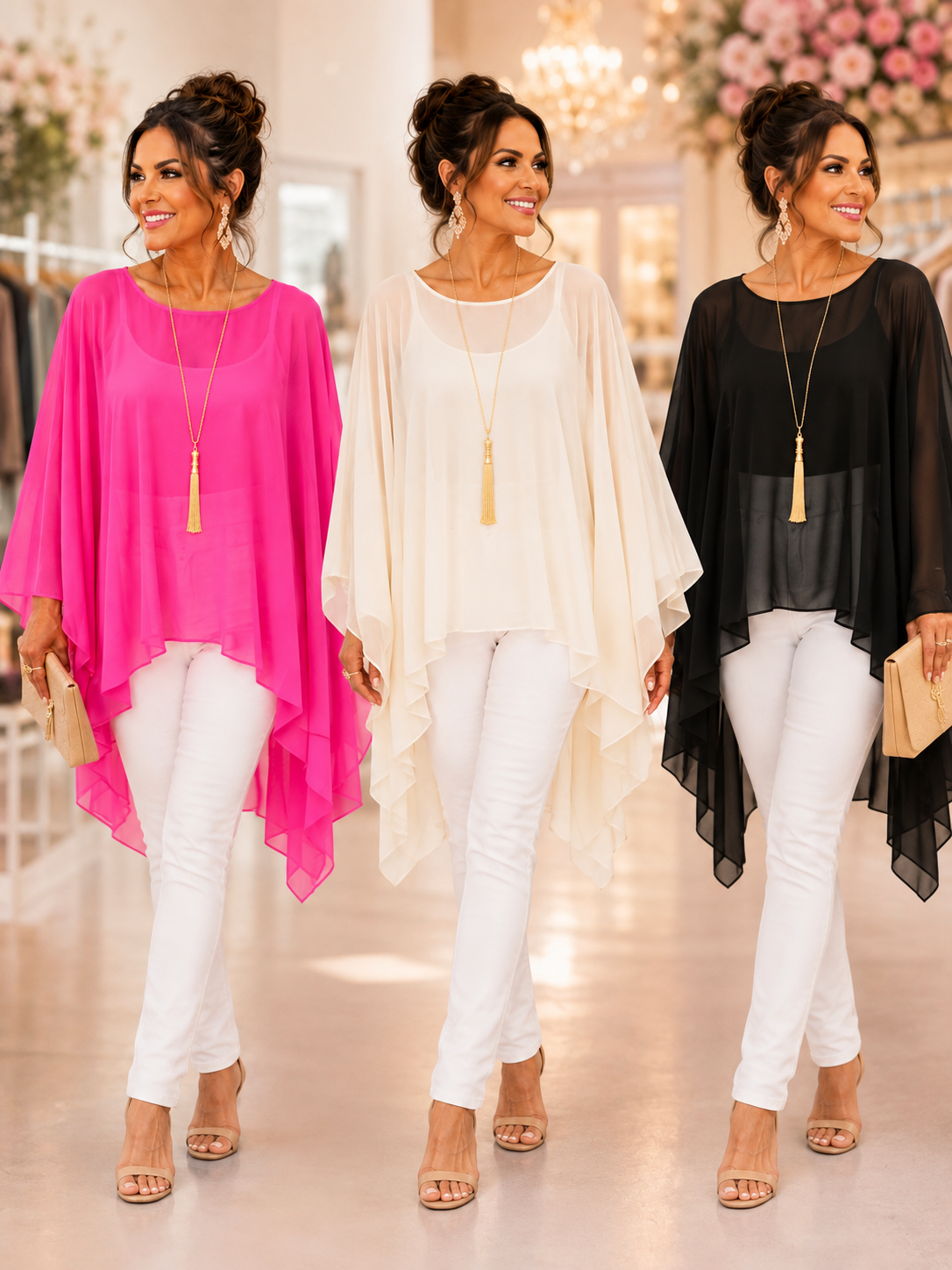 Sheer Senora Capes