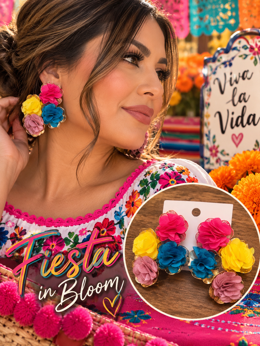 Fiesta in Bloom Earrings
