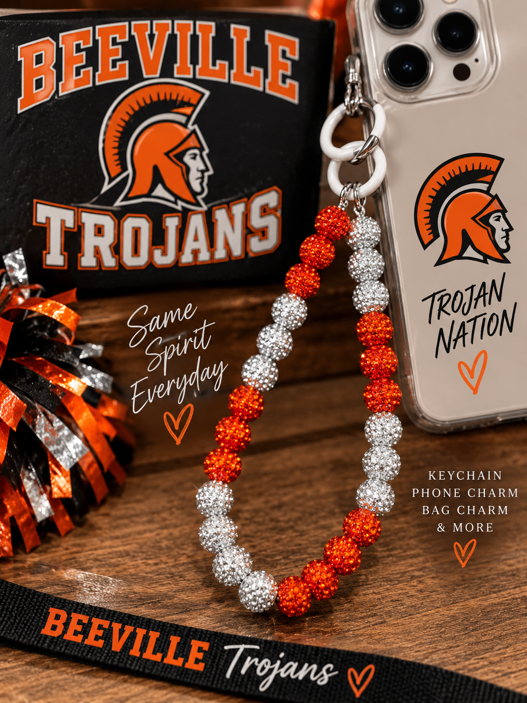 Beeville Bling Spirit Strap