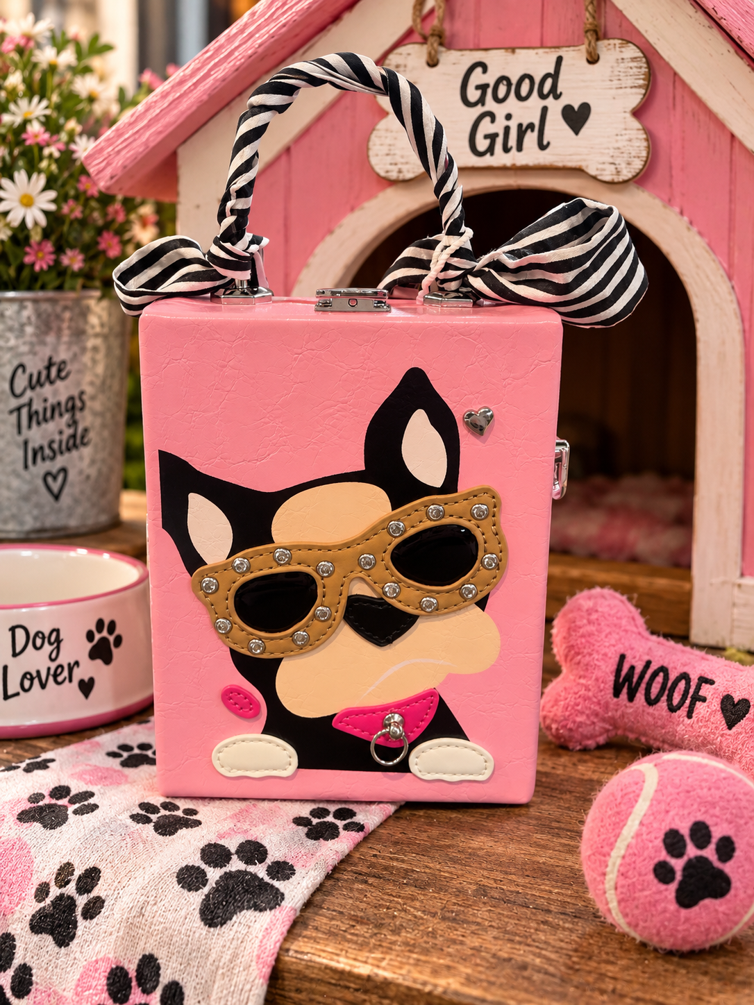 Pretty in Paws Box Bag 🐾💗