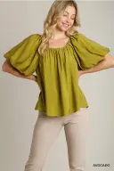 Avocado love blouse