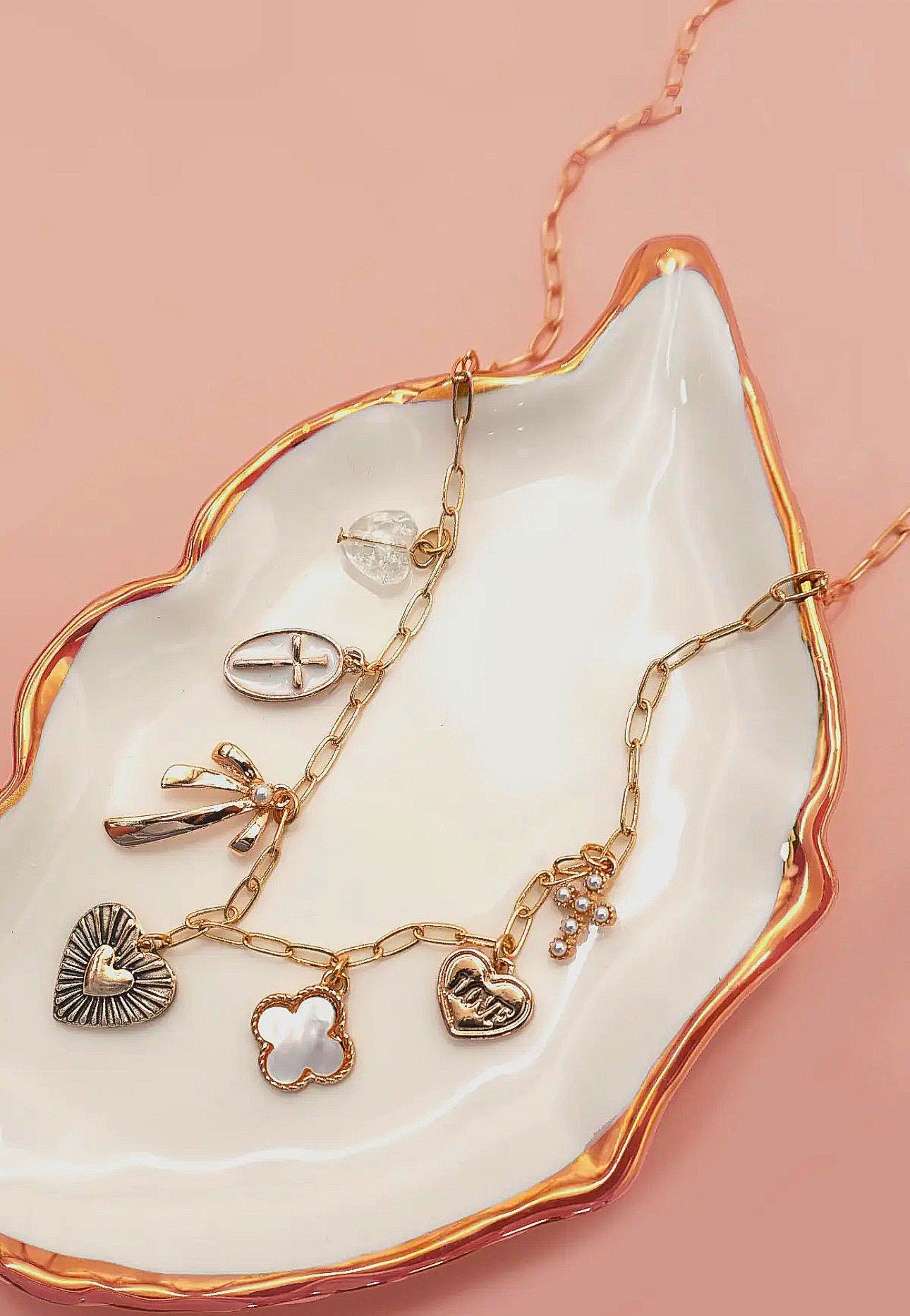 Cross Charm necklace