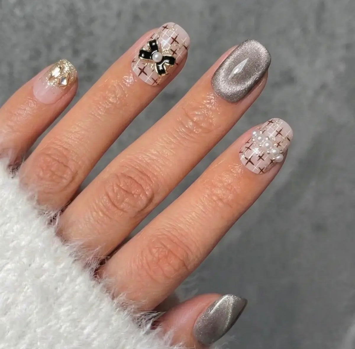 Amadela press on nails 24 pk