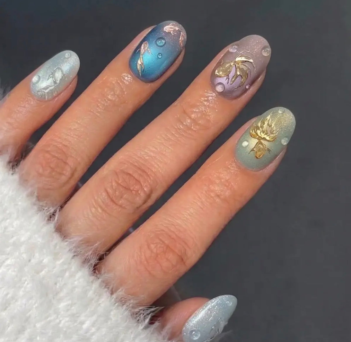 Amadela press on nails 24 pk