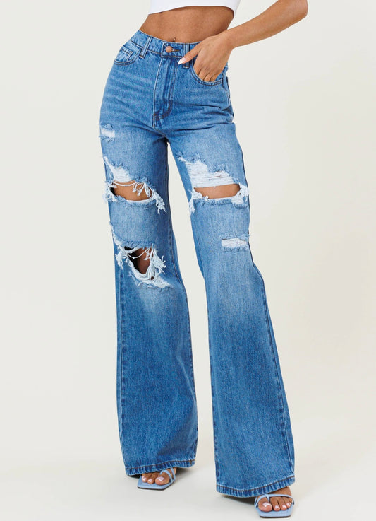 Euphoria Wide Leg Jeans