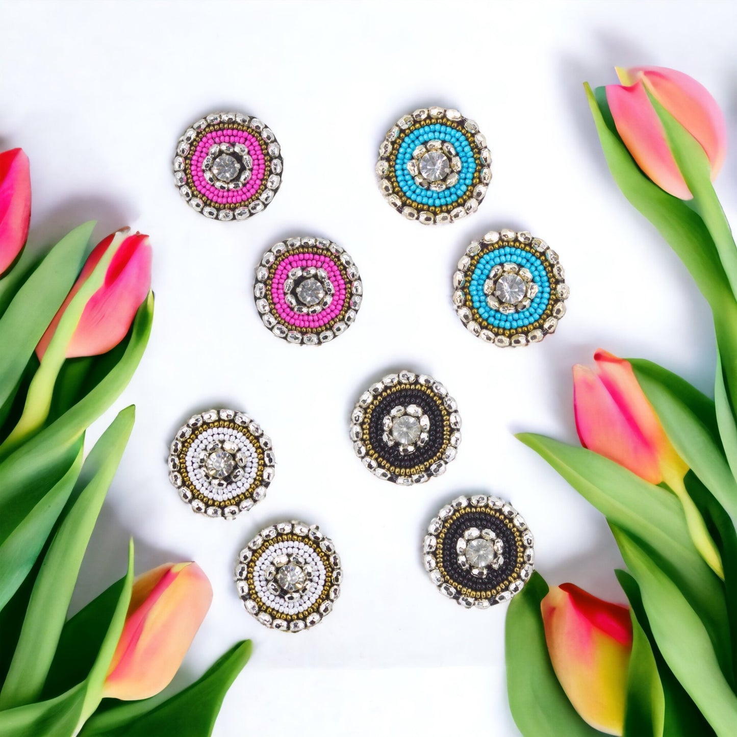 Bead Coin Studs