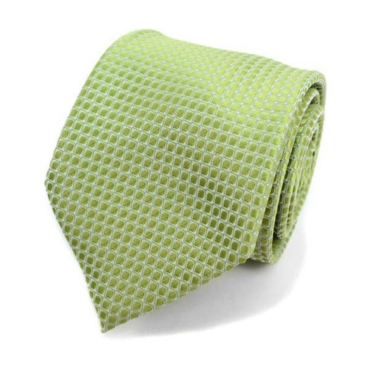 Men’s Lime 3.5" Micro Fiber Poly Woven Tie